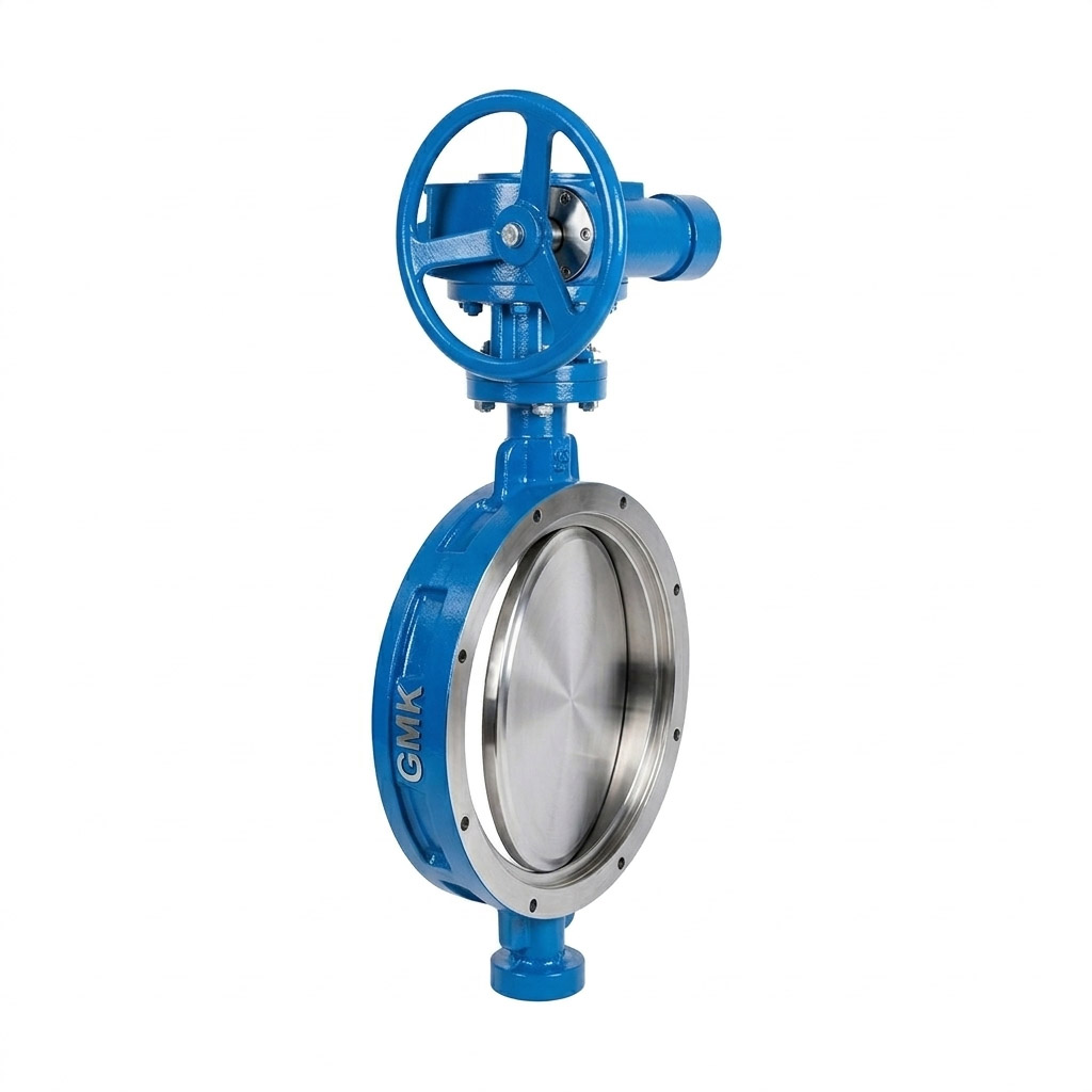 High Performance Double Eccentric Butterfly Valve with metal seated design