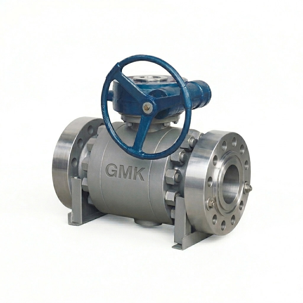 Metal Seated Ball Valve by GMK VALVE for high temperature industrial applications