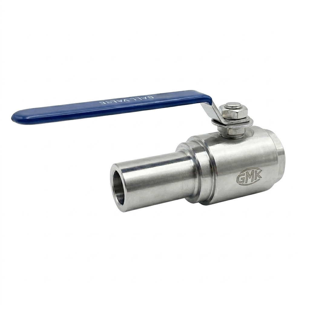 Forged Steel Two Piece Threaded Ball Valve Manufacturer GMK