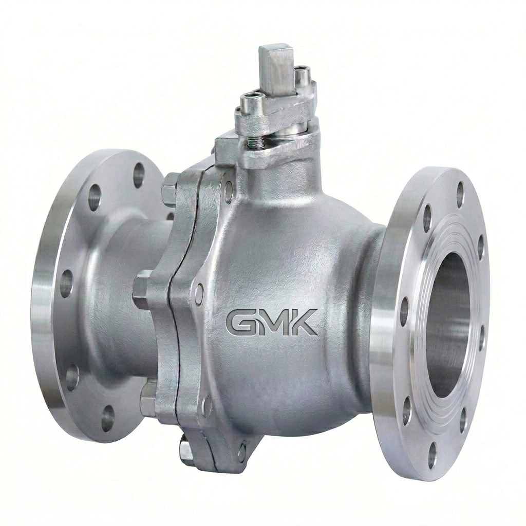 High Temperature Metal Seated Ball Valve with Trunnion Ball Design