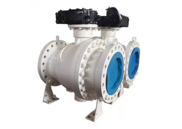 forged steel trunnion mounted ball valve
