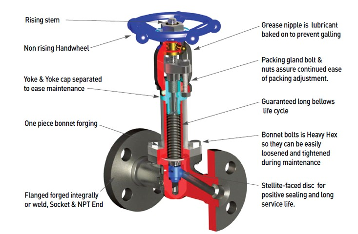 Forged Steel Pressure Seals on Valves