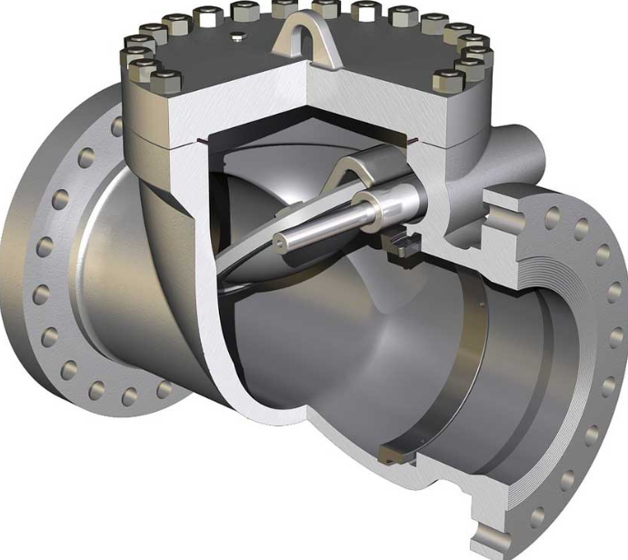 din swing check valve