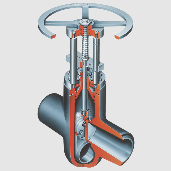 pressure seal globe valve
