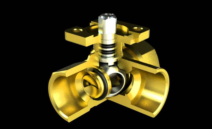 three way ball valve