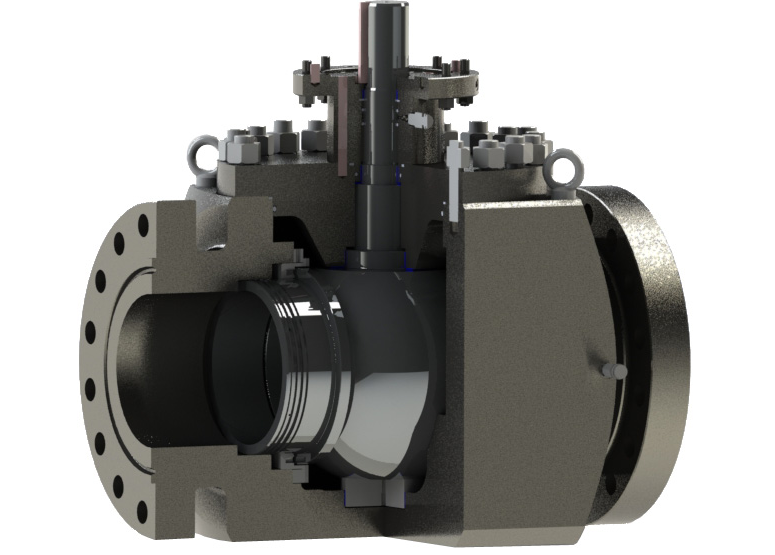 top entry ball valve