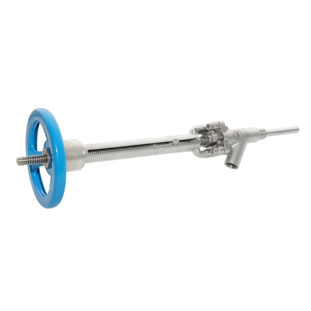 Anti-Blocking Plunger Sampling Valve for viscous and hazardous media sampling in petrochemical and chemical pipeline systems