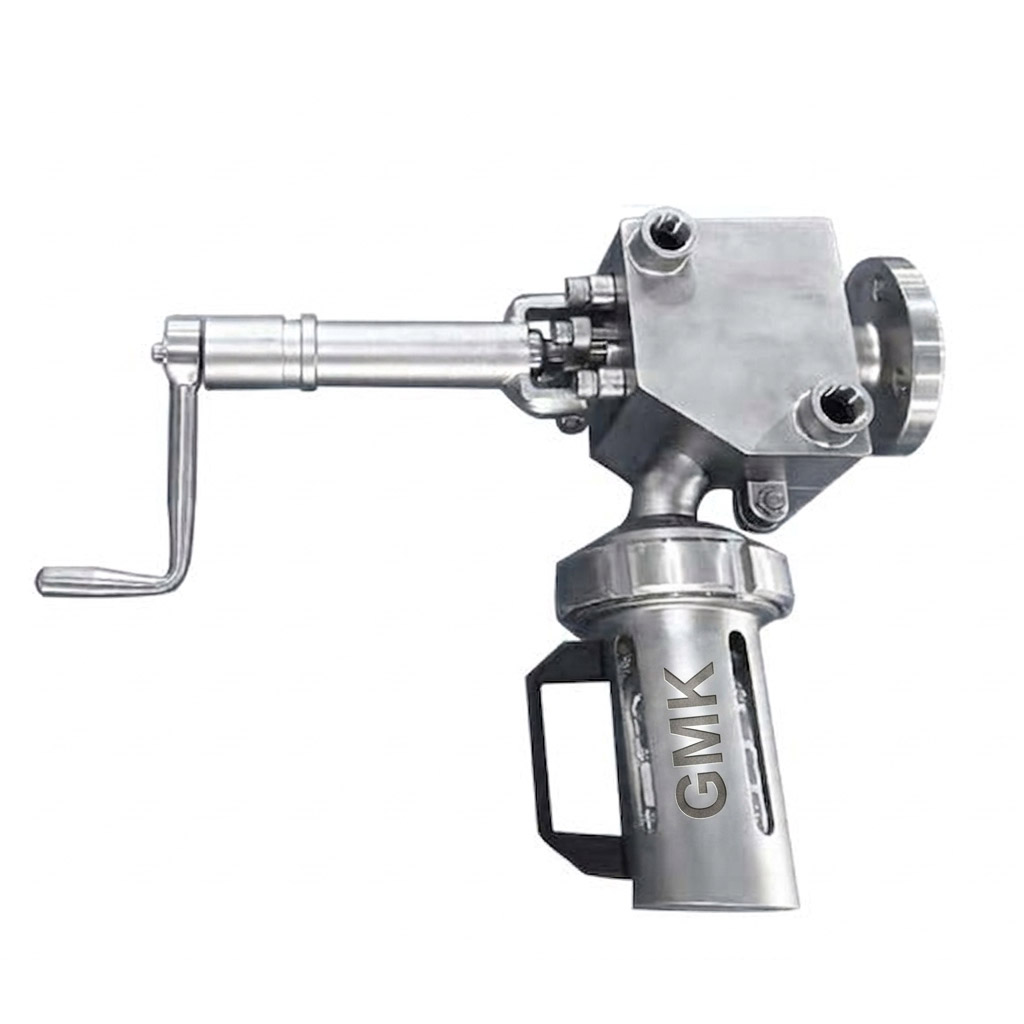 316L Stainless Steel Clamp Sleeve Jacketed Plunger Sampling Valve