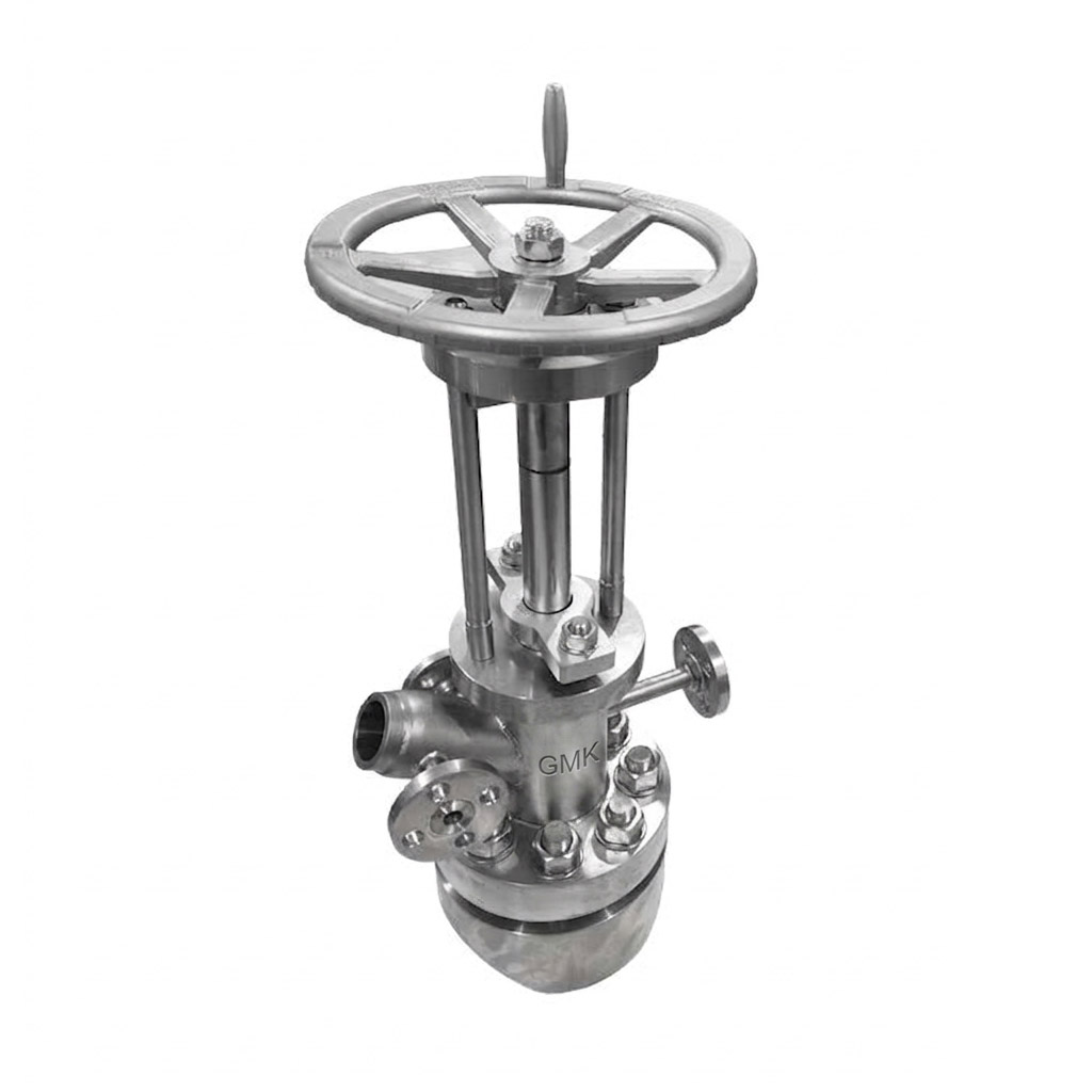 Jacketed pipeline sampling valve made of 316L stainless steel for temperature-controlled liquid and viscous fluid sampling
