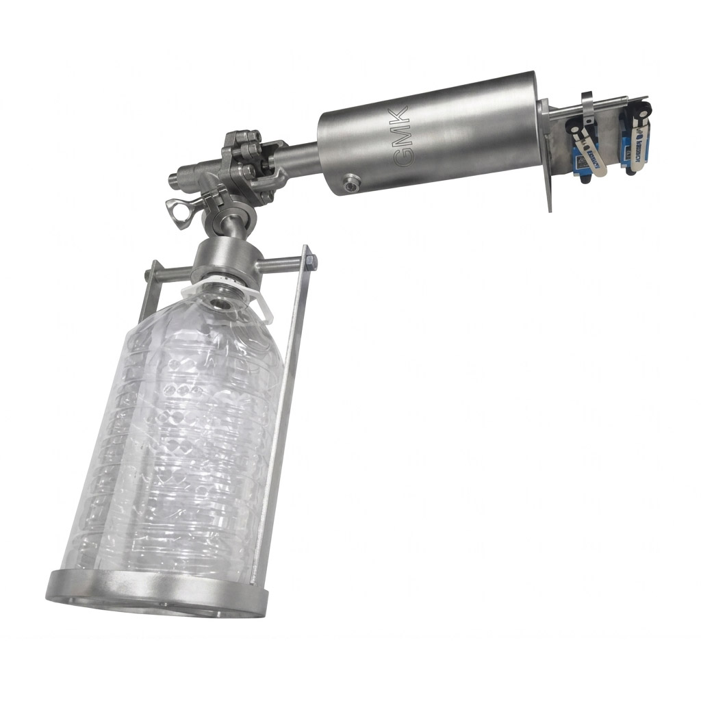 Pneumatic Plunger Sampling Valve for Vegetable Oil with stainless steel body and pneumatic actuator