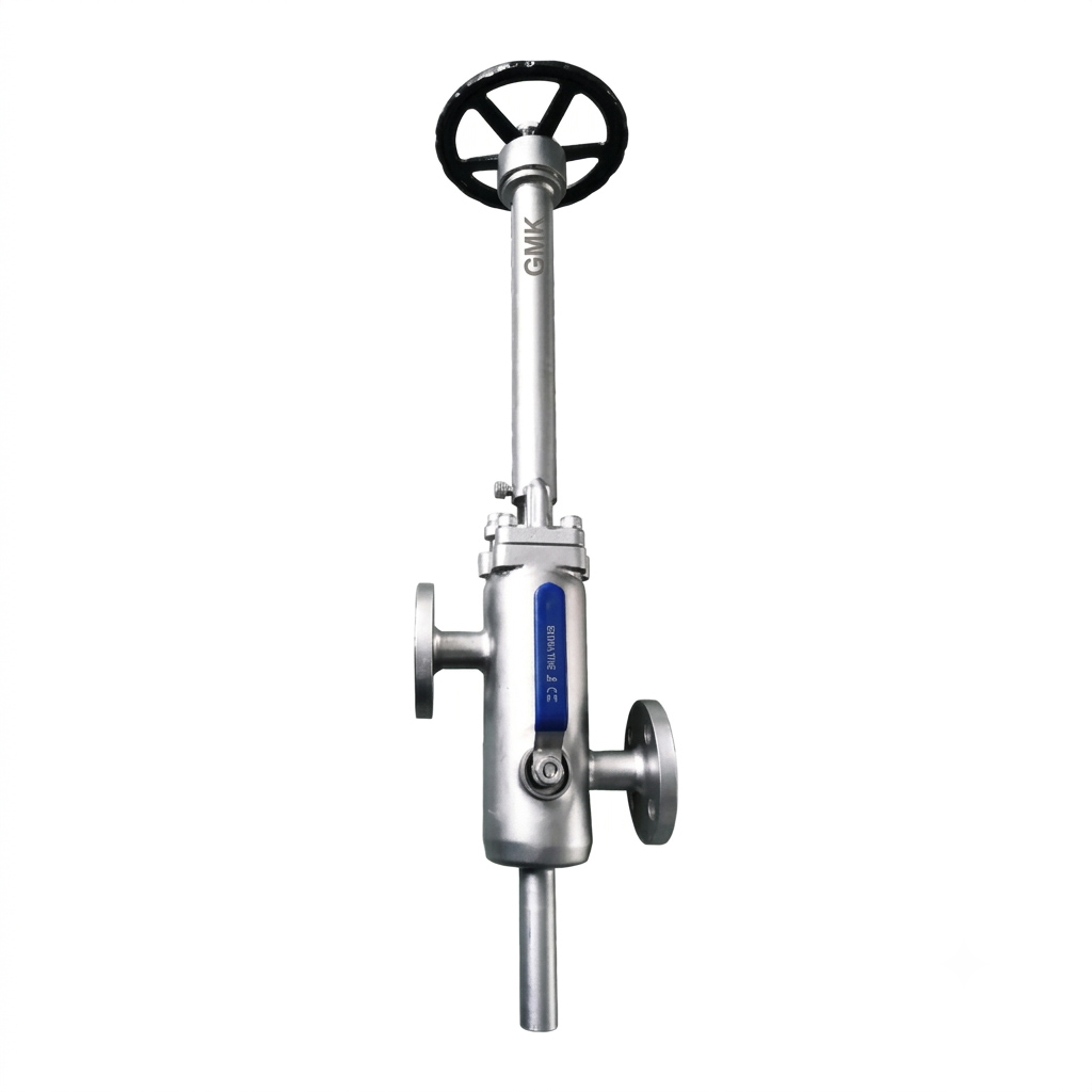 Safety Plunger Sampling Valve stainless steel industrial sampling valve with double sealing structure