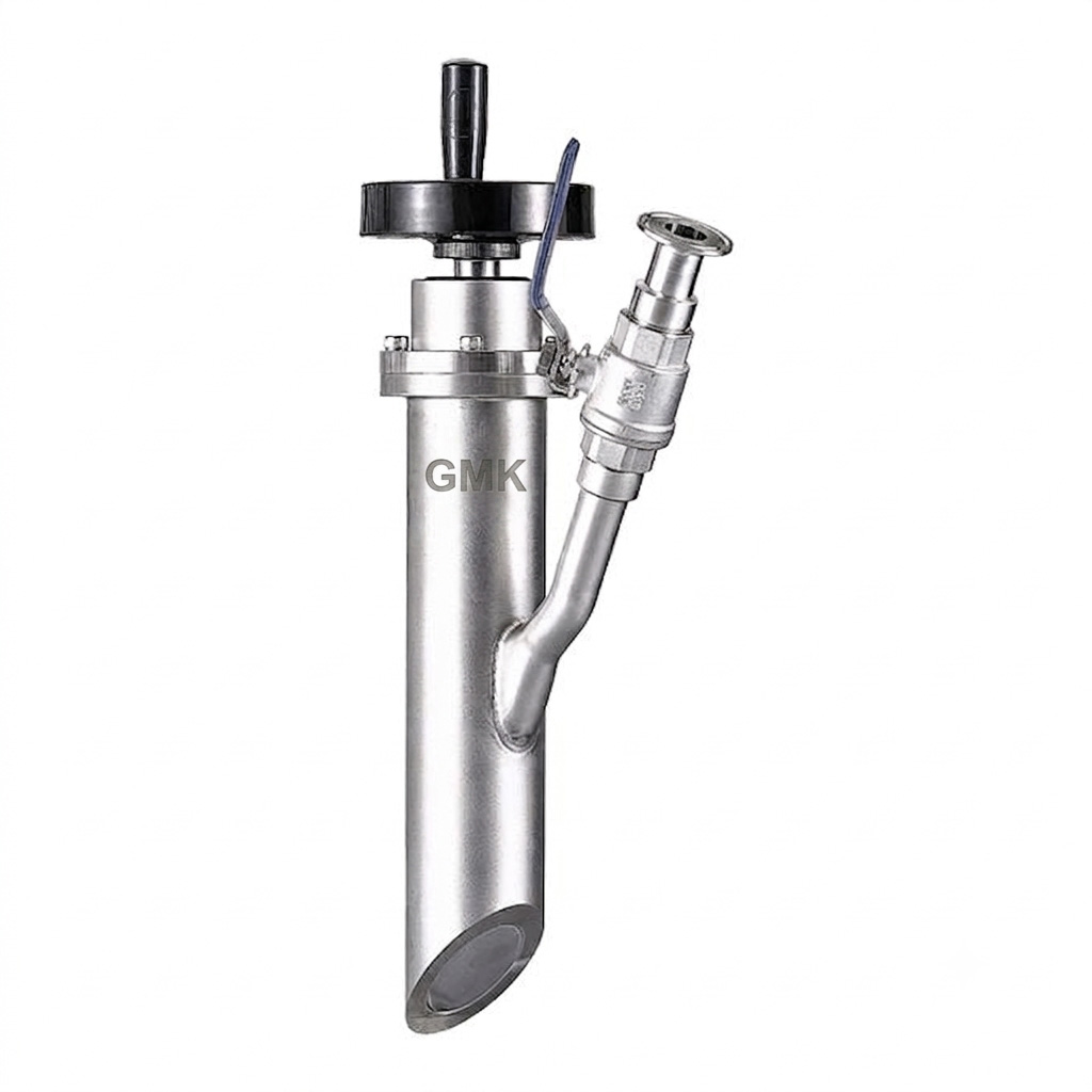 Solid Sampling Valve Powder Sampling Valve made of stainless steel