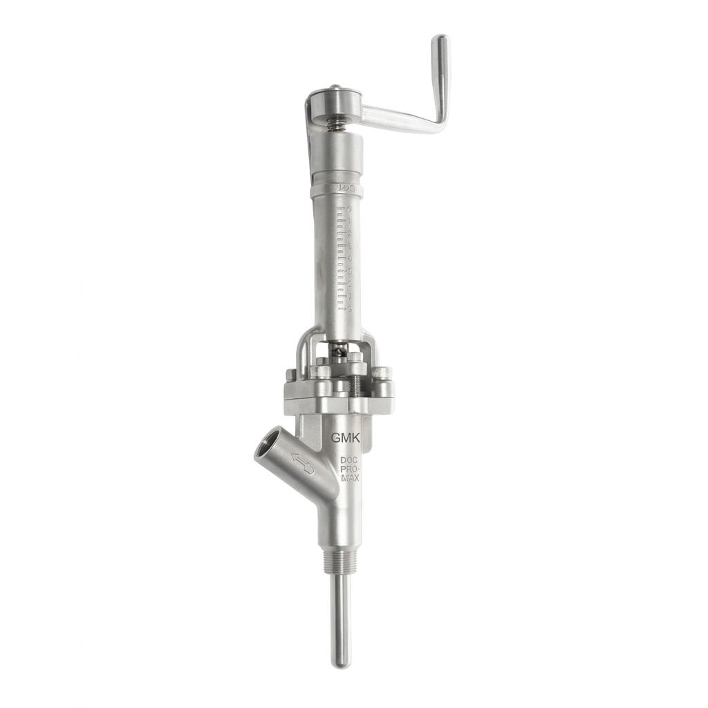 Standard plunger sampling valve for leak-free liquid and gas sampling in industrial pipeline systems
