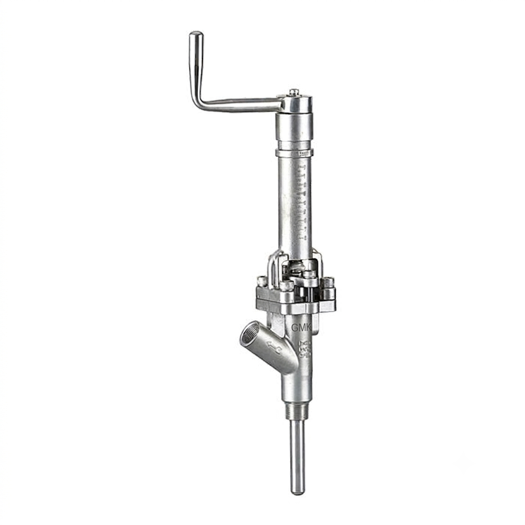 Threaded Plunger Sampling Valve for industrial high-viscosity and high-temperature process sampling