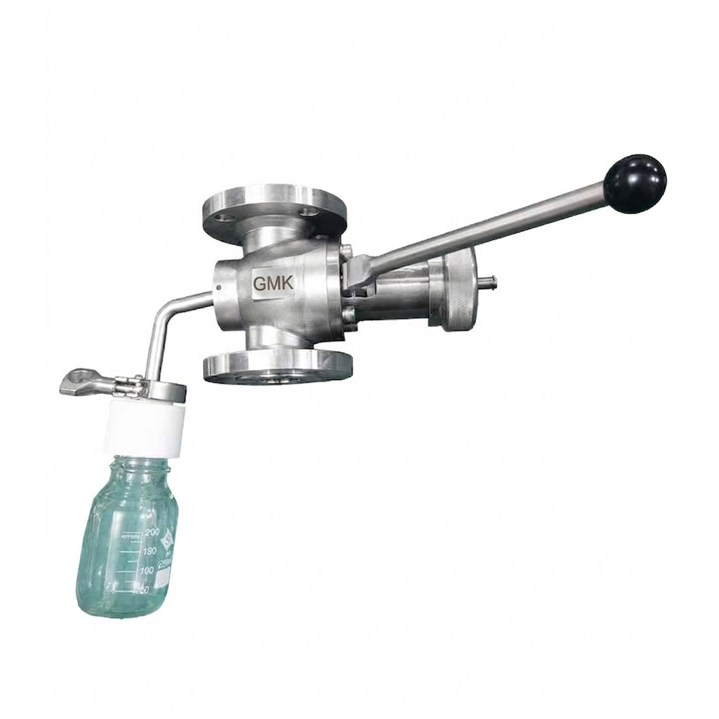 Vertical Push Type Pipeline Sampling Valve by GMK VALVE